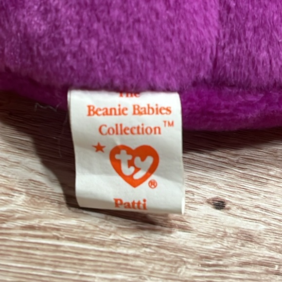 RARE Patti the Platypus Ty Original Beanie Baby - Picture 6 of 9